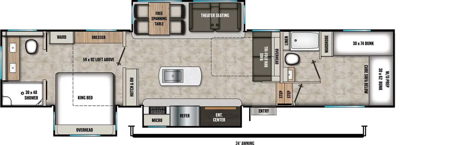375BAF Floorplan Image